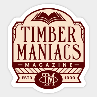 Timber Maniacs Emblem Sticker